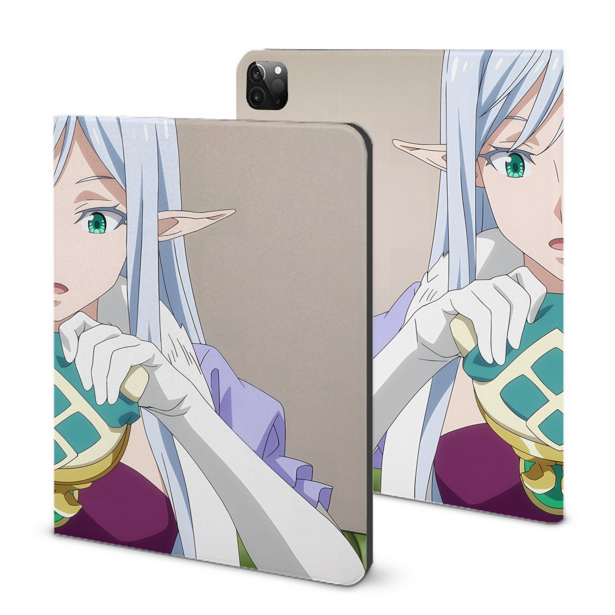 （画像用） 転スラ Regarding Reincarnated to Slime IPadケース ペンホルダー付き ブックスタイルデザイン